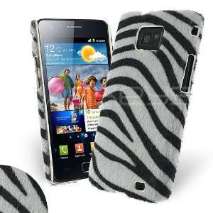  Femeto Zebra Fur Back Cover Case for Samsung Galaxy S2 