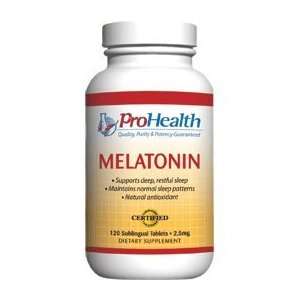  Melatonin Sublingual Tablets (2.5 mg, 120 small sublingual tablets 