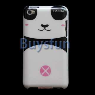 NEW Panda Print Stylish Hard Cover Back Case Skin For Apple iPod Touch 