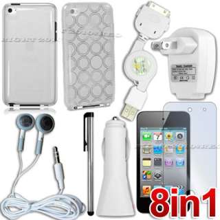 ACCESSORY CASE WALL CHARGER FOR IPOD TOUCH 4TH 4G GEN  