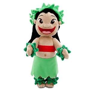  Disney Store 14 Hawaiian Lilo Plush Doll Stuffed Toy Gift 