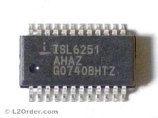 5x NEW ISL6251AHAZ ISL 6251 AHAZ SSOP 24pin Power IC Chip (Ship From 