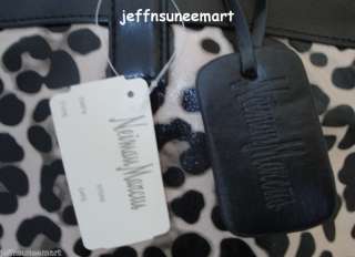 NEW Fall 2011 NEIMAN MARCUS LEOPARD PRINT FAUX CROC LEATHER TOTE BAG 