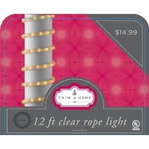  Trim a Home 12ft Rope Light   Clear: Everything Else