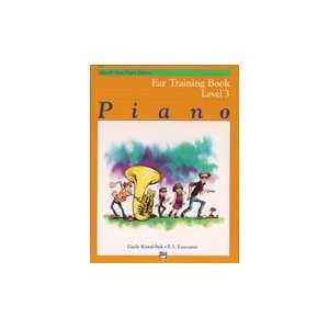  Alfreds Basic Piano Course Ear Training Book 3: Musical 