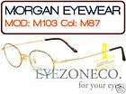 EyezoneCo] MORGAN FULL Rim Metal Eyeglass Frame M103