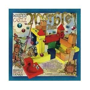  House of Marbles Wood Castle Marble Run: Toys & Games