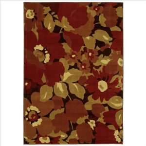  Shaw Rugs 08800 Island Fever Red Rug: Furniture & Decor
