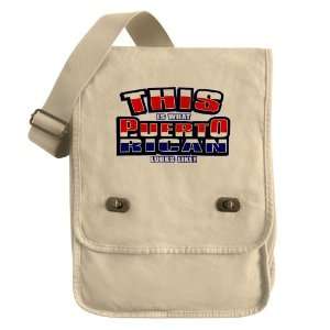  Messenger Field Bag Khaki This Is What Puerto Rican Looks 
