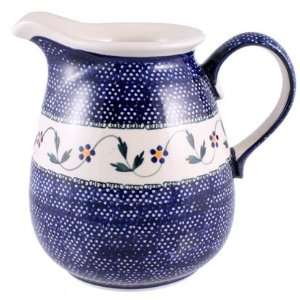  Polish Pottery 8 Cup Pitcher: Kitchen & Dining