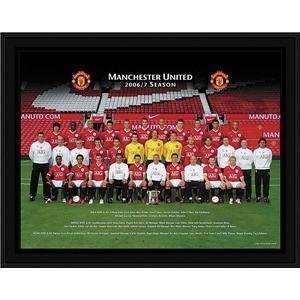 Manchester United Framed Squad 