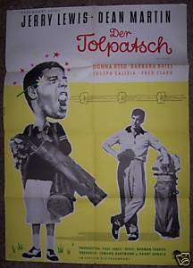 The Caddy German movie poster   Jerry Lewis  