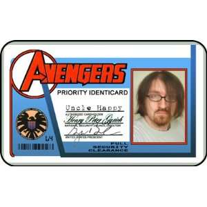  Avengers ID Badge Card