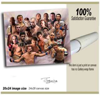 Kings UFC  giclee print on canvas B 0075 2  
