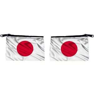  Rikki Knight Japan Flag Scuba Foam Coin Purse Wallet 