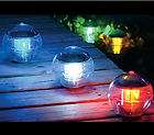 led solar floating swimming pool light ball color changing lamp