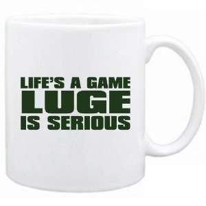  New  Life Is A Game , Luge Is Serious   Mug Sports 