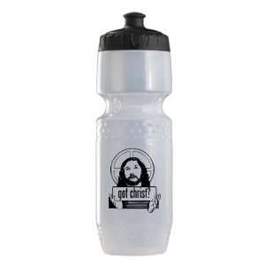  Trek Water Bottle Clear Blk Got Christ Jesus Christ 