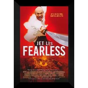  Jet Lis Fearless 27x40 FRAMED Movie Poster   Style A 