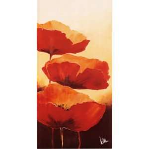  Red Poppies I   Poster by Jettie Rosenboom (20 x 39)