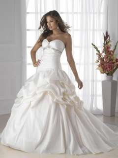 White Bride Wedding Dress Stock Size6 8 10 12 14 16 18  