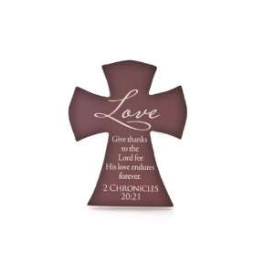   for Desk Wall Table with Bible Verse Love:  Home & Kitchen