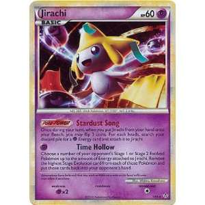   HS2 Unleashed Single Card Jirachi #1 Holo Rare [Toy]: Toys & Games