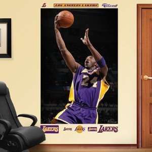  Kobe Bryant Los Angeles Lakers Drive Mural Fathead NIB 