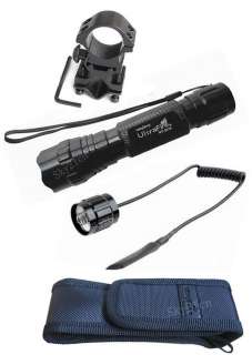 CREE R2 LED Flashlight Torch+Mount+Tactical Set+Holster  