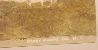 RARE FRANK DAVEY PERSONAL PHOTO/ ART ALBUM 1898 HAWAII  