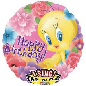  Happy Birthday Tweety Sing a Long 28 Mylar Balloon Toys & Games