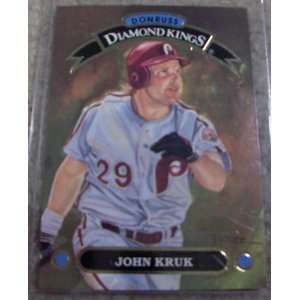  1992 Donruss John Kruk MLB Baseball Diamond Kings Card 