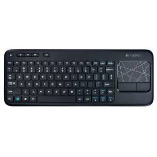 Logitech Wireless Touch Keyboard K400 with Built In Multi Touch 