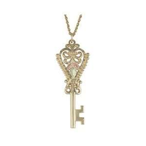    Gordons Jewelers Black Hills Gold Key Pendant lockets: Jewelry