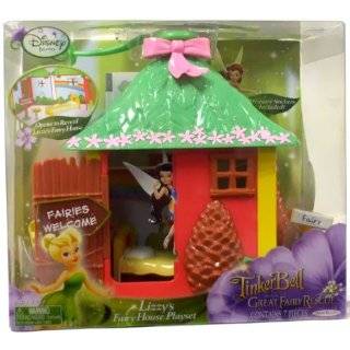   Tinker Bell And The Great Fairy Rescue Lizzys Fairy House Playset