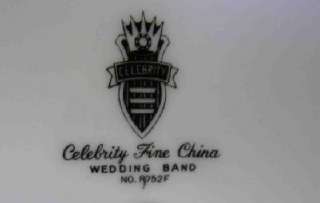 CELEBRITY FINE CHINA WEDDING BAND CREAMER  