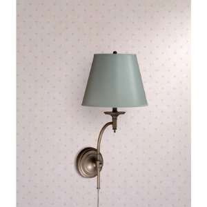 Josephine Wall Sconce with Charlotte Barrel Shade in Gold Laced Cafe