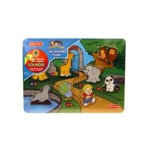    Fisher Price Little People Zoo Animals Puzzle: Toys & Games