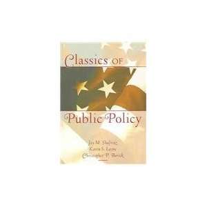  Classics of Public Policy [Paperback] Jay Shafritz Books