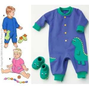 Kwik Sew Babies Jumpsuits and Booties Pattern By The Each 