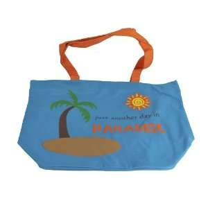  Paradise Canvas Tote Bag   Just Another Day in Paradise 