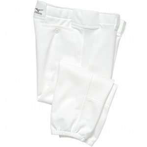  Mizuno Select Belted Low Rise Fastpitch Pant   XL White 