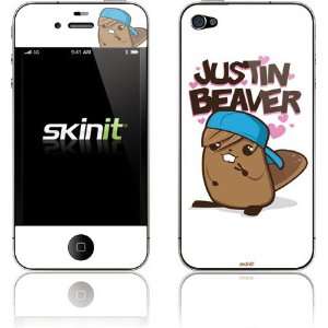  Justin Beaver skin for Apple iPhone 4 / 4S Electronics