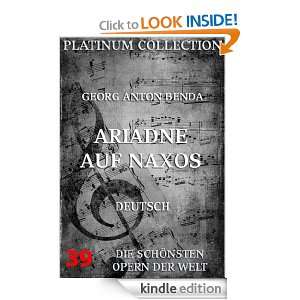 Georg Anton Benda   Ariadne auf Naxos Libretto (Kommentierte Ausgabe 
