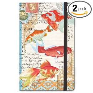   Design Works Naturalist Library Pocket Journal, Goldfish (Pack of 2