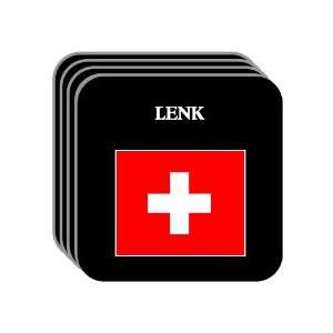  Switzerland   LENK Set of 4 Mini Mousepad Coasters 