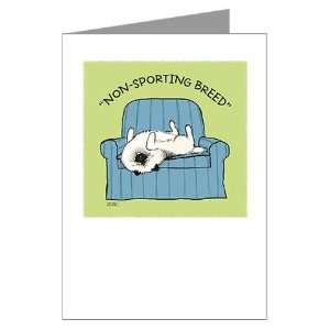Keeshond Non Sporting Breed Greeting Cards 10 Pets Greeting Cards Pk 