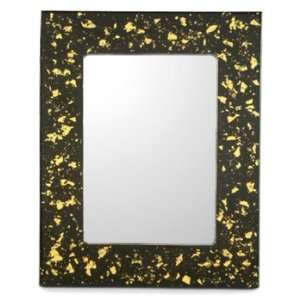  Lacquered wood mirror, Gold Beauty