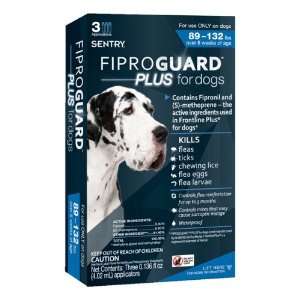   FiproGuard Plus 3 Month Dog Topical Flea Treatment, Blue