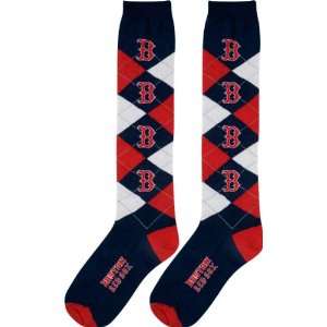  Boston Red Sox Womens Knee High Socks